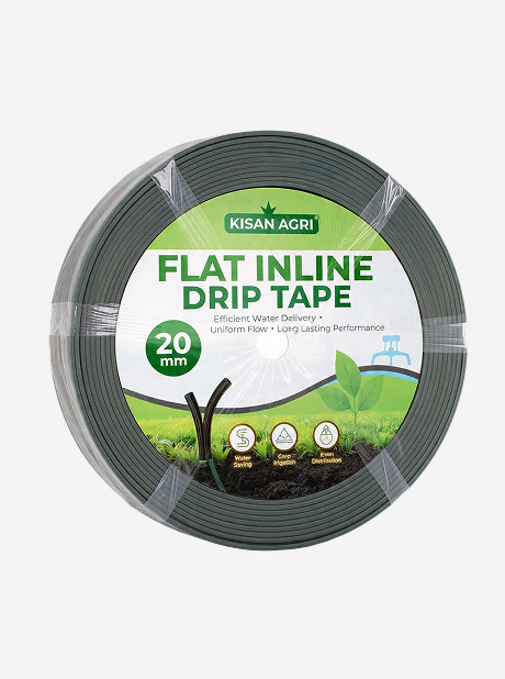 20 mm Kisan Agri Flat Inline Drip Tape