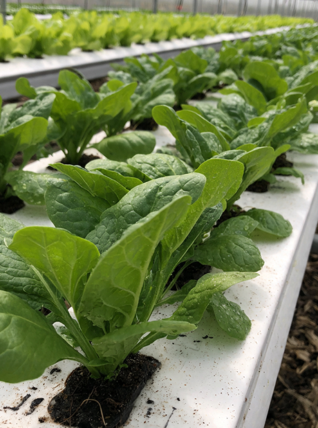 Hydroponic Spinach